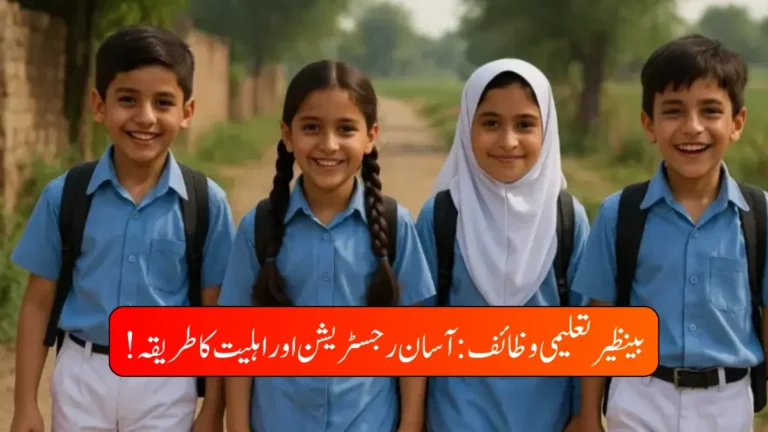 Benazir Taleemi Wazaif Program