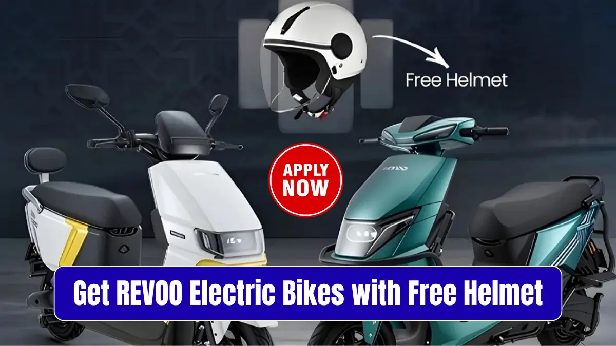 Get REVOO Electric Bikes with Free Helmet