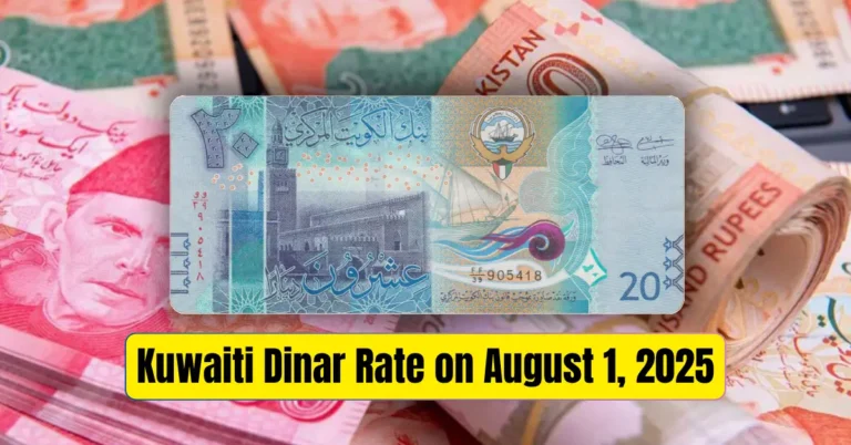 Kuwaiti Dinar Rate on August 1, 2025