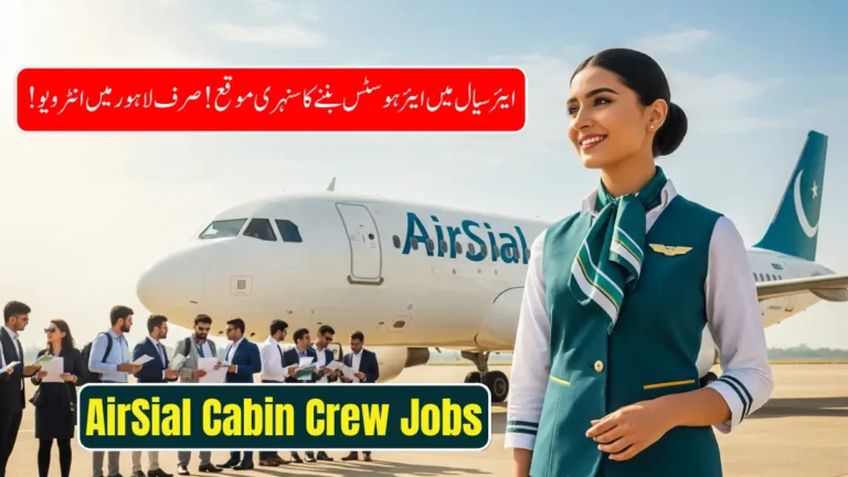 AirSial Cabin Crew Recruitment 2025 Walk-In Interviews for Female Candidates in Lahore