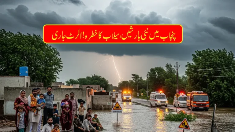 New Monsoon Spell Expected in Punjab from August 5: PDMA Issues Flood Warning, Key Areas at Risk