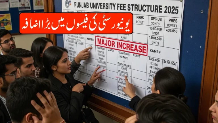 Punjab University Fee Structure 2025: Major Increase Announced for LLB, MBA, D Pharmacy & More